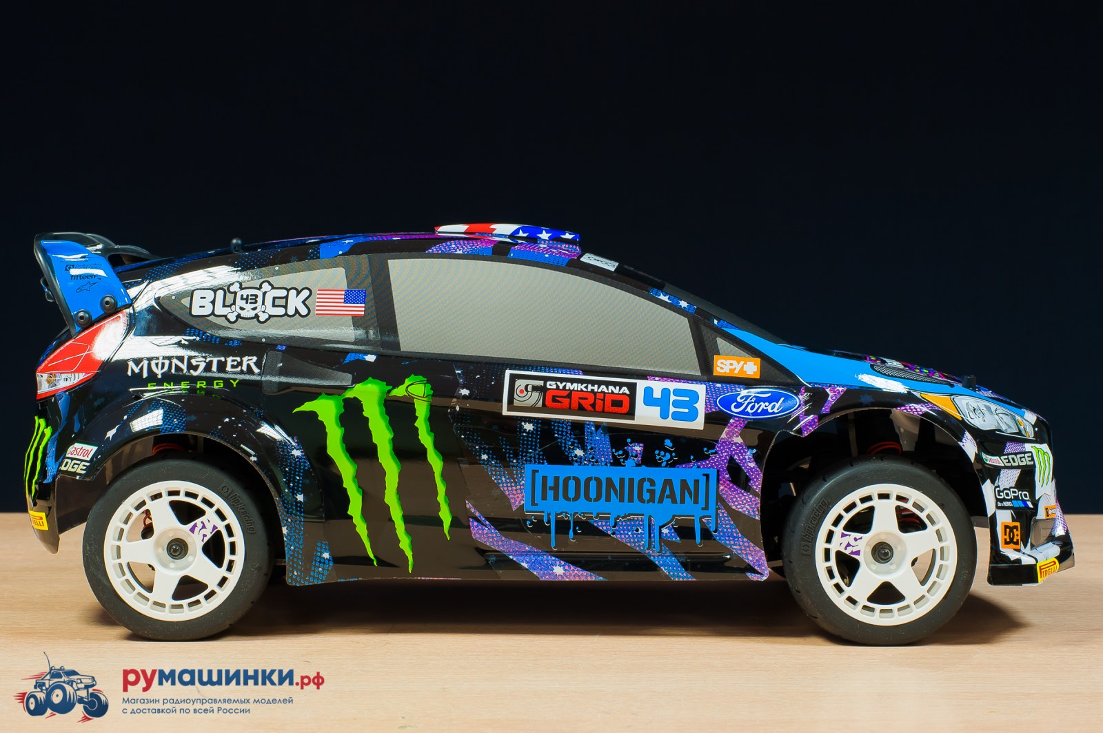 Машина на радиоуправлении с ДВС WR8 Flux KEN BLOCK 2015HPI-115458 Купить с  доставкой